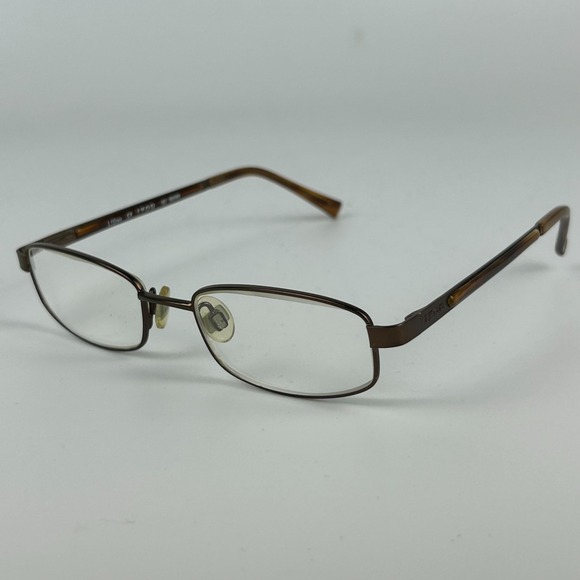 Izod Other - Izod 387 Unisex Adults Eyeglasses Frame Brown Rectangle Full‎ Rim 49-18-135 mm